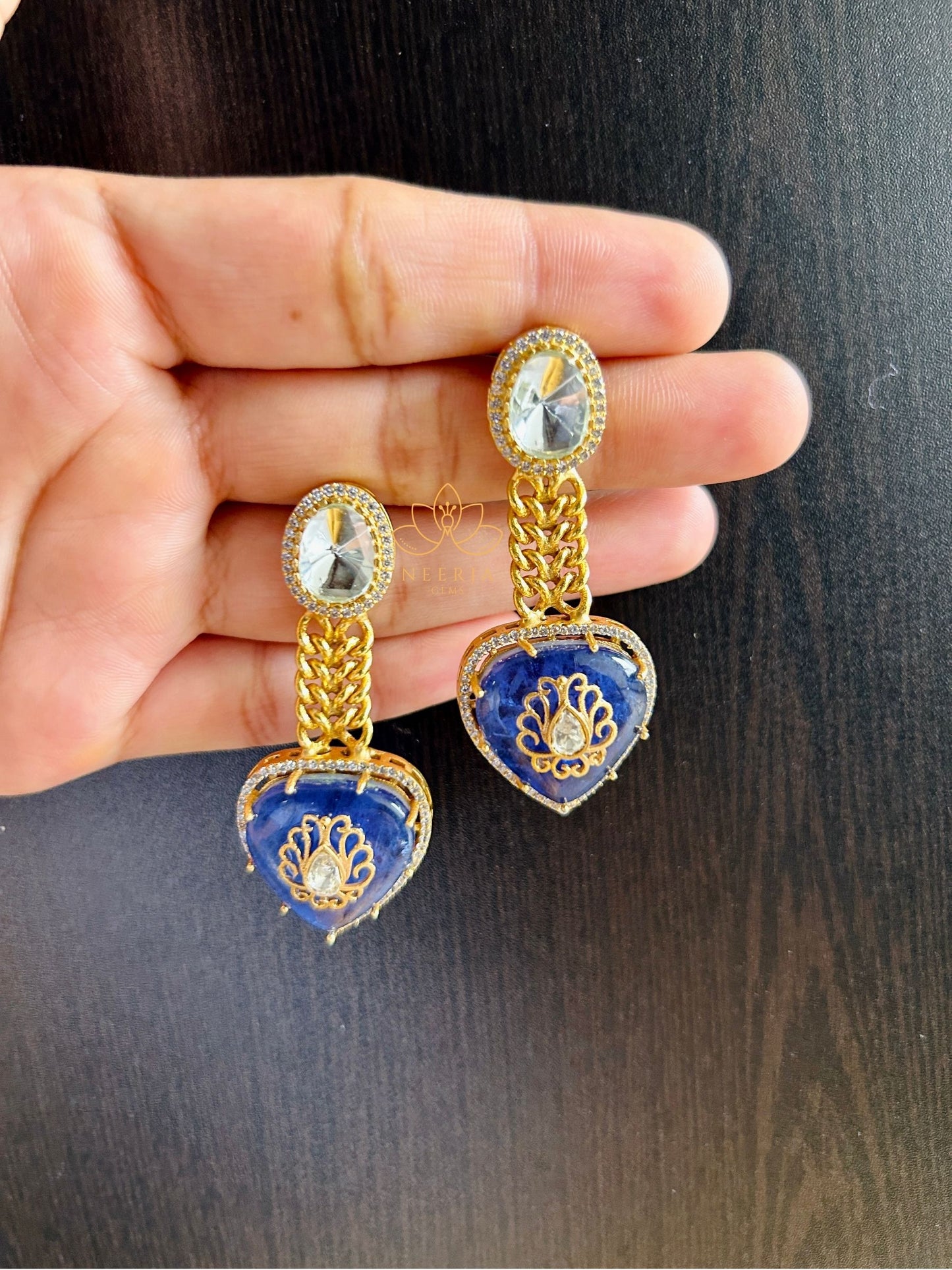 Neelaabh Royal Drop Earrings