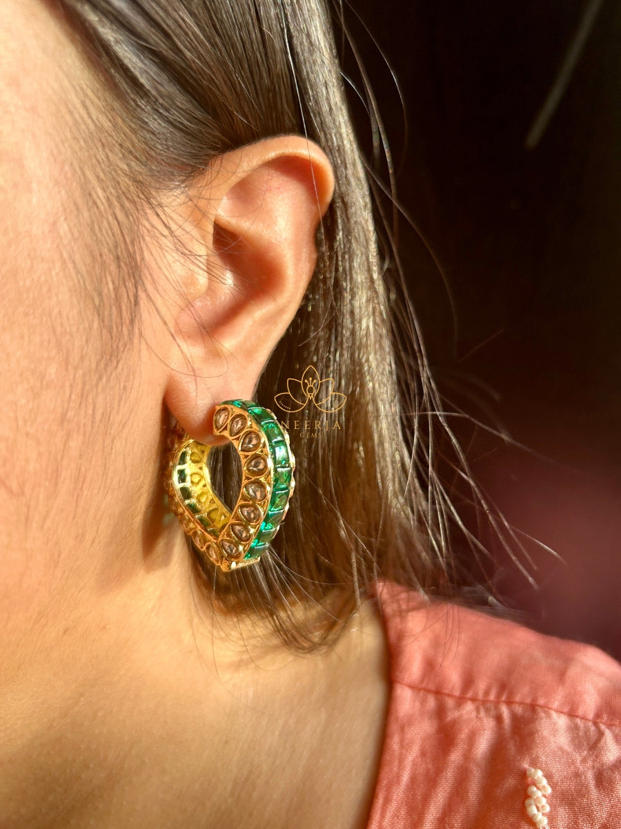 Aayat Enamel Dome Hoops