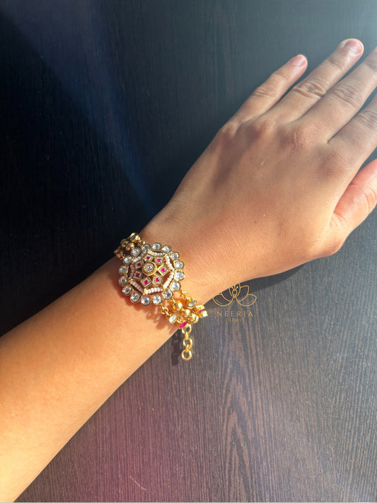 Ambika Radiant Crown Bracelet