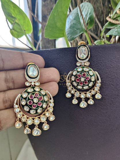 Heritage Polki Chandbalis