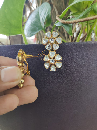 Meenakari Blossom Studs