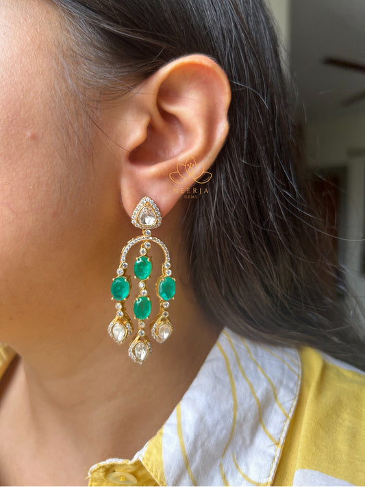 Mohar Meenakari Tier Drops