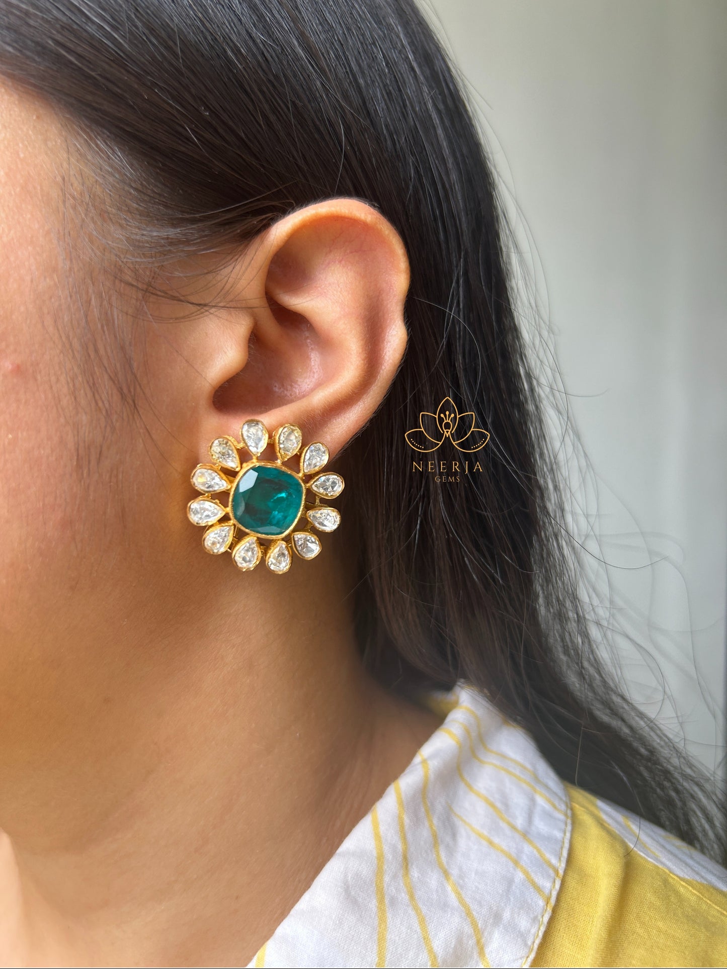 Nayantara Petal Bloom Studs