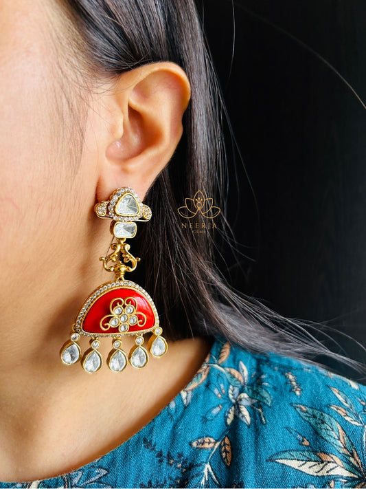 Rangriti Meena Jhoomar Drops