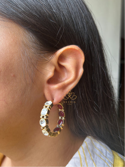 Rasika Kundan Creole Hoops