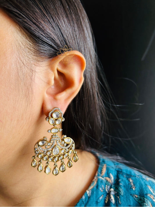 Saanjh Kundan Dome Drops