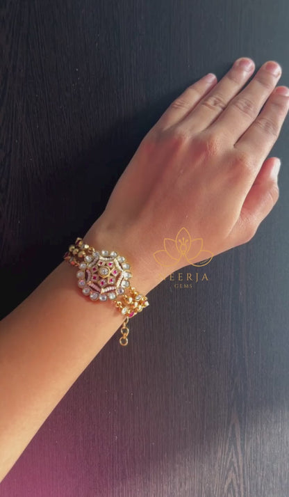 Ambika Radiant Crown Bracelet