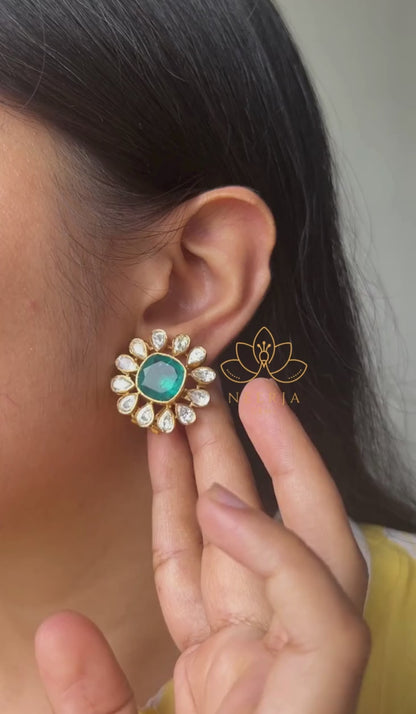 Nayantara Petal Bloom Studs