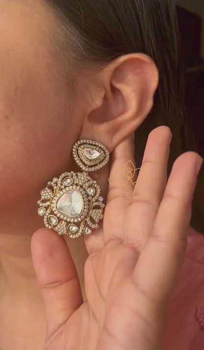 Shringar Chakra Drop Earrings