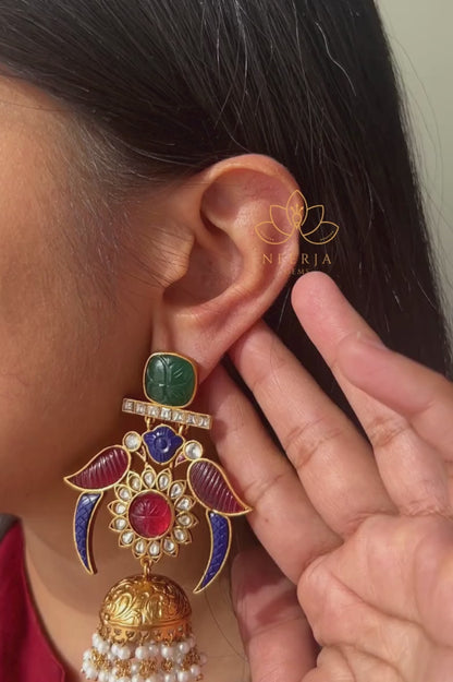 Mughal Majesty Jhumkas